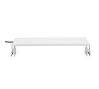 Yosoo Mini Lampe LED pour Aquarium, Lampe à Clipser Extensible pour Aquarium de 30 à 40 Cm, LED Premium, éclairage de Couleur Blanche