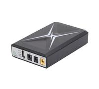 Yosoo Mini UPS Battery Backup, Matériau ABS, Alimentation de 10400mAh pour Les Routeurs, Les Caméras avec Deux Options d'entrée et Une Large compatibilité