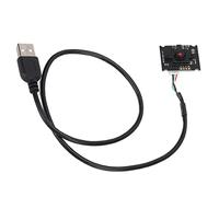 Yosoo Module de Caméra 3 MP, OV3660 HD Chip 64 ° FOV Webcam Webcam Câble USB Prise en Charge Multi-systèmes OTG, Protocole UVC avec WinXP 7 8 10 iOS