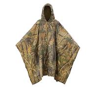Yosoo Multifonction Poncho Militaire Pluie Portable Vestes Coupe-Pluie Imperméable Feuille d'érable Motif pour Camping Randonnée