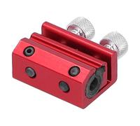 Yosoo Outil de Lubrification du Câble de Frein d'embrayage d'accélérateur, Alliage 'aluminium Léger, Outil 'entretien Facile des Câbles pour les Propriétaires de VTT (Un (rouge))