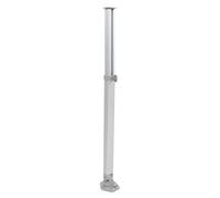 Yosoo Pied de Table Pliant Réglable pour Camping-Car, Caravane, Bateau, Yacht, Support Télescopique en Alliage d'Aluminium, 2 Hauteurs