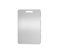 Yosoo Planche à Découper, Planche à Découper de Cuisine Double Face Non Absorbante avec Trou de Suspension pour un Usage Domestique Polyvalent (Taille 29 * 20CM)