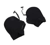 Yosoo Poignées de Guidon étanches pour Moto, 1 Paire de Thermiques pour Moto d'hiver Doublés de Polaire pour la Chaleur des Mains sur Quad, Motoneige, Scooter