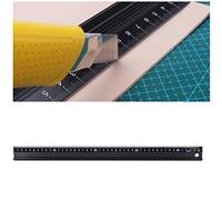 Yosoo Règle De De Type L, Regle Metal 50 Cm Pour, Regle 45 Cm Aluminium