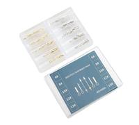 Yosoo Remplacement des Aiguilles de Montre, Mise à Niveau du Mouvement à Quartz en Métal, 100 Ensembles avec Un Attrait Esthétique doré Lumineux pour 2035 Utilisateurs PC21 SL68 (Or Lumineux)