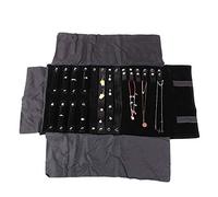 Yosoo Sac Rangement Bijoux Grande Capacité Organisateur Flanelle Boucles Anneaux