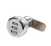 Yosoo - Serrure mécanique en alliage de zinc pour meuble, poignée anti-vol avec code à 3 chiffres et facile à installer verrouillage code de sécurité, 3 modèles au choix 12~16mm