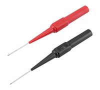 Yosoo Sondes multimètre à pointe en acier inoxydable Tige de test flexible en silicone pour sonde arrière