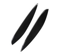 Yosoo Sourcils de Phare 2 Pièces, Matériau ABS, Protège les Phares, Remplacement pour Smart 453 Fortwo Forfour 2015 - 2020 (noir brillant)