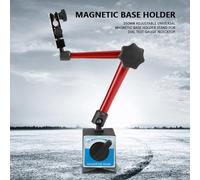 Yosoo Support de Base Magnétique Polyvalent Réglable, Indicateur de Test Robuste, Comparateur Stable avec Bras Flexible et Acier allié Résistant à l'usure, pour Correction Mécanique et Technique