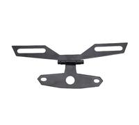 Yosoo Support de Plaque D'immatriculation de Moto Réglable, Support de Feu Arrière Pliable Universel pour ATV Dirt Bike