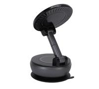 Yosoo Support de Téléphone Magnétique pour Voiture, Base à Vide avec Une Force de 2800g et Rotation à 360°, Compatible avec Les Téléphones, Inclut Un Anneau Magnétique, sécurisé pour