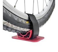 Yosoo Support de Vélo sur Le Toit de Voiture, Support de Fixation de Roue Arrière de Vélo en Alliage d'aluminium avec Mécanisme de Dégagement Rapide pour la Plupart des Voitures