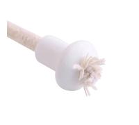 Yosoo Support en Céramique pour Bouteille de Vin, Mèche de Lampe à Huile, Lot de 7 Mèches Résistantes à la Chaleur pour Lampes à Bougies, Transformez Les Bouteilles Vides en Lanternes à Huile