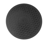 Yosoo Support Rotatif à 360 Degrés, Base de Plateau Tournant en Caoutchouc Anti-Rayures pour Moniteur TV, 10 Pouces pour Afficher Les Collections et l'artisanat