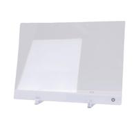 Yosoo Tableau Mémo LED Lumineux, 13,8 X 10 Pouces avec 7 Marqueurs Colorés et Support, 4 Modes D’éclairage pour le Dessin Artistique des Enfants et la Décoration du Bureau à Domicile