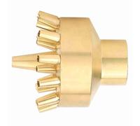 Yosoo Tête de Pulvérisation de Buse de Fontaine d'eau en Laiton, Conception Polyvalente, Idéale pour les étangs de Jardin et les Parcs d'attractions