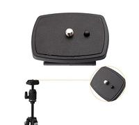 Yosoo Tête de trépied de Voyage Connect Kit de Remplacement de DSLR SLR Rapid Connect Plate-Forme de Plaque de à libération Rapide des systèmes de plaques pour Velbon CX-444,