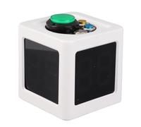 Yosoo Timer du Cube Compact 1,4 Pouce avec écran HD Lumineux, Conception Conviviale pour Le Compte à Rebours, Poker, échecs (White)