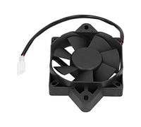 Yosoo Ventilateur de Refroidissement 12 V, Ventilateur de Radiateur en Plastique pour VTT Moto Go Kart, Dissipation Rapide de la Chaleur, Installation Facile