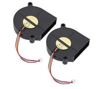 Yosoo Ventilateur de Refroidissement d'imprimante 3D, Bonne compatibilité, Plage de Tension Personnalisable, Fonctionnement à Faible Bruit, Performances Durables, Options d'installation