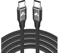 Yosou Câble USB C vers USB C PD Charge Rapide 60W Nylon Tressé Compatible avec iPhone 17 Pro Max Air 16 Galaxy S25 Plus Ultra S23 A05S A35 A55 Redmi 14C A3 Note 13 12 iPad Pro Air MacBook (1M)