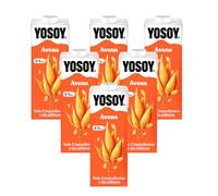 YOSOY Lot de 6 boissons à l'avoine sans gluten 1 l