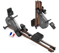 YOSUDA Rameur Musculation d'Appartement , 16 Niveaux de Résistance, Rameur Magnétique Silencieux avec APP & Écran LCD, Entraînement Cardio, Capacité 160 kg, Rangement Vertical, Assemblage Facile
