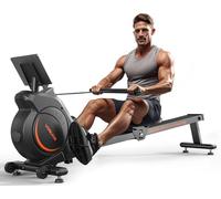 YOSUDA Rameur Musculation d'Appartement , 16 Niveaux de Résistance, Rameur Magnétique Silencieux avec APP & Écran LCD, Entraînement Cardio, Capacité 160 kg, Rangement Vertical, Assemblage Facile