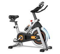 YOSUDA Vélo d'Appartement Magnétique Réglable, Vélo d'Appartement Adulte Connecté, Silencieux avec Support Tablette et Selle Réglable Confortable - Capacité 136 kg