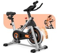 YOSUDA Vélo d'Appartement Silencieux avec Résistance Magnétique Réglable | Moniteur LCD, App, Support pour Tablette, Selle 4D, Guidon 2D, Siège Confortable, Entraînement Cardio, Capacité Max 136KG