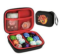 Yosuny Mallette de Rangement pour Bakugan, étui Rigide en PU avec séparateur Amovible