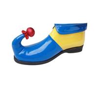 YOSUWOAI Chaussures de clown pour homme - En cuir synthétique - Pour Halloween, cirque, Noël, carnaval, accessoires tendance pour fêtes d'enfants et costumes d'Halloween, O jaune., 40 EU