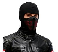 YOSUWOAI Coiffe d'hiver coupe-vent moto vélo vélo tout-terrain protection anti-poussière masque d'hiver chaud isolant