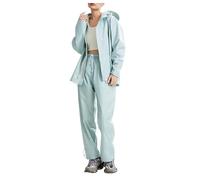 YOSUWOAI Combinaison de pluie pour homme et femme - Imperméable (veste + pantalon) - Ensemble avec capuche coupe-vent - Vêtement d'extérieur - Couleur unie - Pour vélo, randonnée, camping, pêche, O