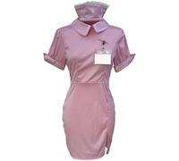 YOSUWOAI Costume d'infirmière pour femme - Cosplay - Lingerie pour femme - Body sexy - Dos nu - Lingerie tentation - Jeu de rôle - Clubwear - Mini jupe sexy - Uniforme