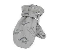 YOSUWOAI Gants pour enfants Automne Hiver Chaud Doublé Épais Modèles de protection contre le froid Séchage rapide Pièces de ski pour bébé Doux, O gris., S