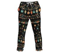 YOSUWOAI Pantalon de survêtement baggy pour homme avec cordon de serrage - Pantalon de sport hip hop avec poche - Jambes larges - Pantalon de loisirs gothique des années 90 - Pantalon d'extérieur