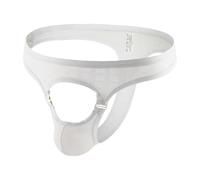 YOSUWOAI Slips pour homme confortables et respirants Sous-vêtements pour homme Sous-vêtements Taille basse Jockstrap Sexy Hollow Out Slips Doux Respirant Tanga Clubwear Sous-vêtement sexy G-string, O