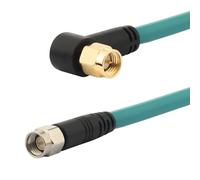 YOTENKO Lot de 2 câbles coaxiaux SMA mâle vers SMA mâle RG142 1,5 m | Double blindage pour VNA, compteur SWR, test industriel, analyseur de spectre, station de base et applications de test