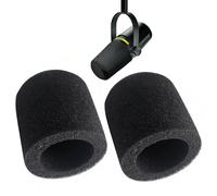 YOTESO MV7 Lot de 2 filtres anti-pop en mousse de rechange pour microphone Shure MV7/MV7+/MV7X