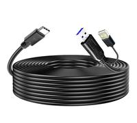 YOTETION Long câble USB 3.0 A vers C 12,2 m, câble USB 3.0 A vers USB C 3.0 pour transfert de données de type C pour Android Auto/iPhone 15/Galaxy S21 S20 A53 A71/iPad Mini 6/Switch/PS5 Controller