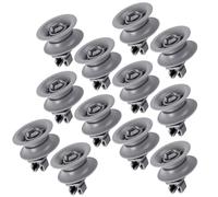 YOTINO Roulette pour Lave Vaisselle- Universel Panier Lave Vaisselle Roulettes de Lave Vaisselle - Compatible avec 00611666 00165313 (12pcs)