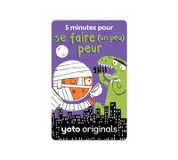 Yoto - 5 Minutes pour se Faire (Un Peu) Peur, Livre Audio pour Enfants en français, à écouter sur conteuse veilleuse Boîte à Histoires Player et Mini, Histoires d'halloween pour Les 4 à 10 Ans