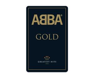 Yoto Abba Gold - Kids Audio Card for Use with Player & Mini All-in-1 Audio Player, Screen-Free Listening with Fun Festive Music for Playtime Travel & Holiday Parties, All Ages
