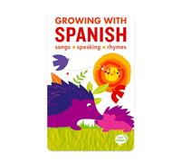 Yoto Growing with Spanish - Chansons espagnoles pour enfants sans écrans - Musique amusante pour jouer, voyager ou faire la fête - Carte compatible YOTO et Mini tout-en-un Age 3+