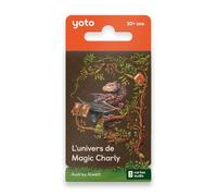 Yoto L’Univers de Magic Charly, Pack Livre Audio pour Enfants en français, à écouter sur conteuse veilleuse Boîte à Histoires Yoto Player et Mini, Premier Roman d'aventure, Fantasy 10 à 14 Ans