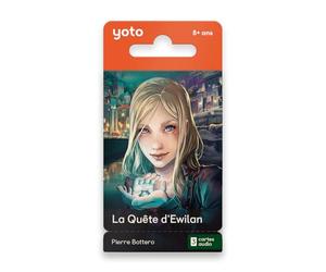 Yoto La Quête d’Ewilan, Pack Livre Audio pour Enfants de Pierre Bottero, à écouter sur conteuse veilleuse Boîte à Histoires Yoto Player et Mini, Premier Roman d'aventure, Fantasy 8 à 12 Ans
