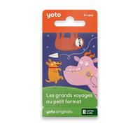 YOTO Les Grands Voyages au Petit Format - 4 Cartes Audio, 4 Ans+